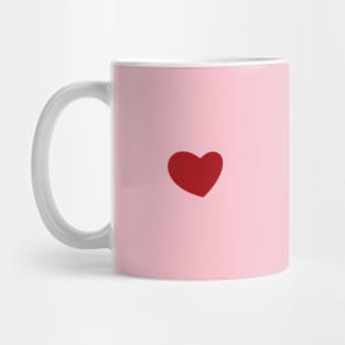 Red Heart, Pocket Size Mug